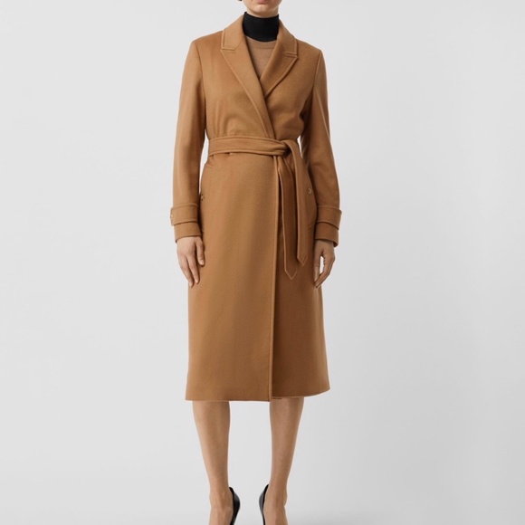 Burberry Cashmere Wrap Coat - Picture 3 of 9